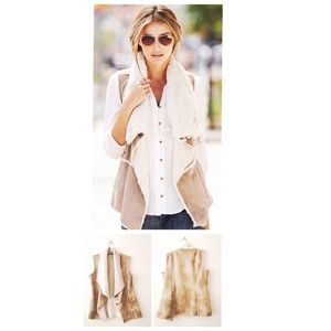 LAST CHANCE 🌠 Reversible Faux Shearling Vest